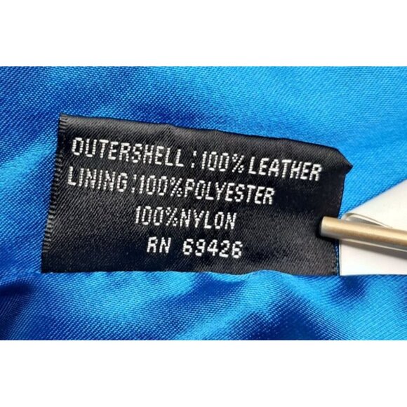 Vintage 1990s Wilsons Leather Maxima Womens XS Black Fitted Blazer Jacket - Picture 5 of 12